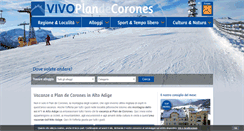 Desktop Screenshot of plan-de-corones.com